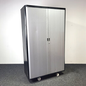 Gispen Archiefkast Zwart-Grijs | 194  x 120 x 52 cm