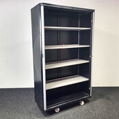 Gispen Archiefkast Zwart-Grijs | 194  x 120 x 52 cm