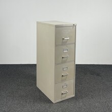 Dossierkast Grijs Met 4 Laden | 134,5  x 44 x 71 cm