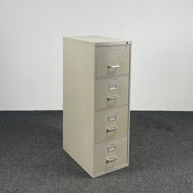 Dossierkast Grijs Met 4 Laden | 134,5  x 44 x 71 cm