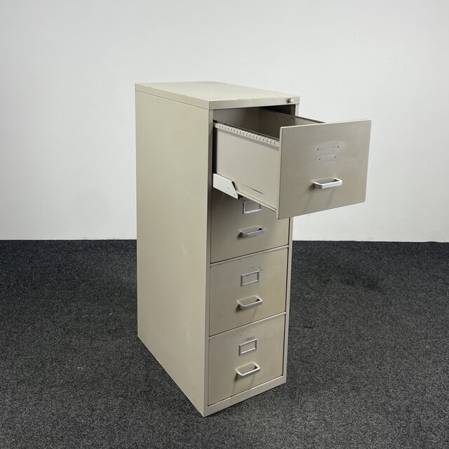 Dossierkast Grijs Met 4 Laden | 134,5  x 44 x 71 cm