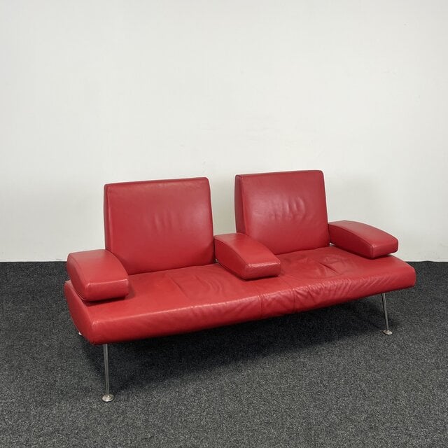 Rode 2-Zits Design Bank | 180 cm Breed