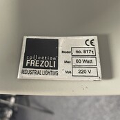 Frezoli Lozz Hanglamp - Zwarte Kap