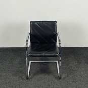 Klöber 924 Vergaderstoel | Zwart Leder