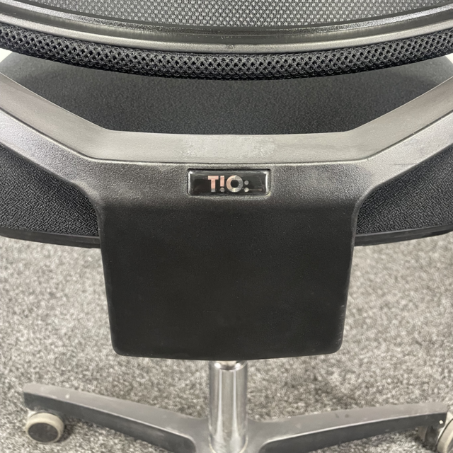 Zwarte Dauphin Bureaustoel Tio - Nieuw Gestoffeerd