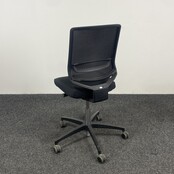 Zwarte Dauphin Bureaustoel Tio - Nieuw Gestoffeerd