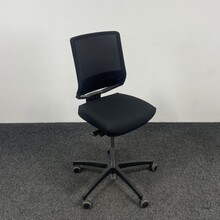 Zwarte Dauphin Bureaustoel Tio - Nieuw Gestoffeerd