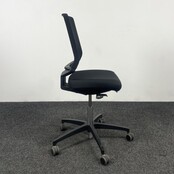 Zwarte Dauphin Bureaustoel Tio - Nieuw Gestoffeerd