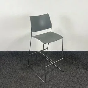 Casala Curvy Barkruk - Grijze Zitting