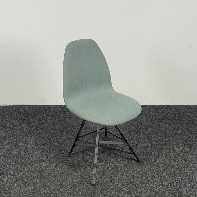 Spoinq Piramide Stoel - Staal | Blauw