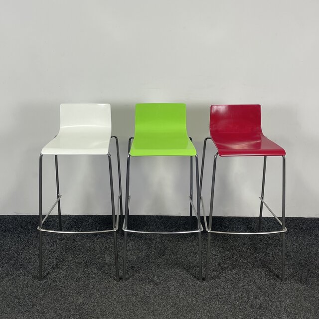 [SET] Sintesi Hoge Barkruk - Kunststof Zitting