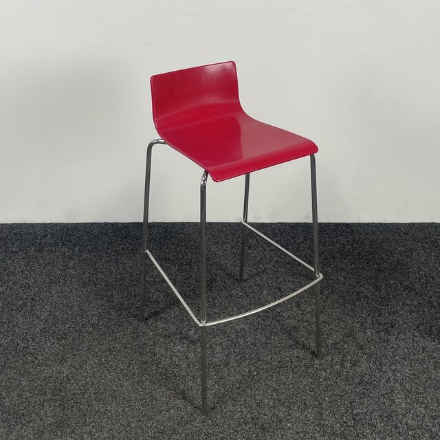 [SET] Sintesi Hoge Barkruk - Kunststof Zitting