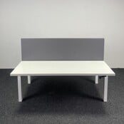 Refurbished TwinForm Duo Bureau - Slinger Verstelbaar | Nieuw Blad Naar Keuze