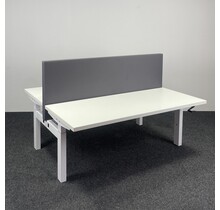 Refurbished Duo Bureau - Slinger Verstelbaar | Nieuw Blad Naar Keuze
