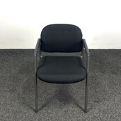 Ahrend 320 Vergaderstoel - Rechte Armleggers - Antraciet Onderstel