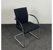 Klöber 911 Vergaderstoel - Zwart / Chroom