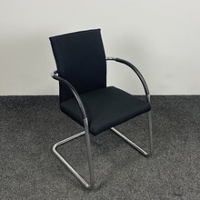 Klöber 911 Vergaderstoel - Zwart / Chroom