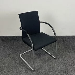 Klöber 911 Vergaderstoel - Zwart / Chroom