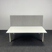 Refurbished Duo Bureau - Slinger Verstelbaar | Nieuw Blad Naar Keuze