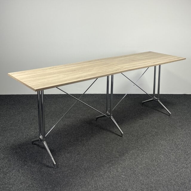 Vitra Sta Tafel | 103 x 280 x 80 cm | Nieuw Blad Naar Keuze