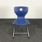 Blauwe Schoolstoel - PantoSwing Lupo | XL Kuipzitting