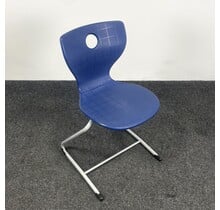 Blauwe Schoolstoel - PantoSwing Lupo | XL Kuipzitting