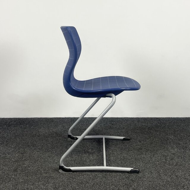 Blauwe Schoolstoel - PantoSwing Lupo | XL Kuipzitting