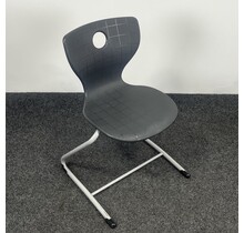 Zwartgrijze Schoolstoel - PantoSwing Lupo | M Kuipzitting