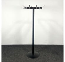 Staande Zwarte Kapstok - 30 Haken