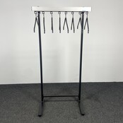 Overtoom Kapstok met 8 Hangers