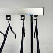 Overtoom Kapstok met 8 Hangers