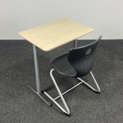 Schoolsetje PantoSwing Stoel + Schoolbureau | Diverse Stoelkleuren