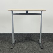 Schoolbureau - Grijs Onderstel | 70 x 50 cm