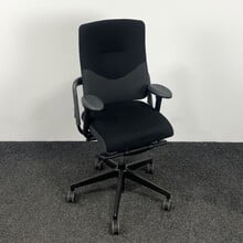 Grahl Xenium Bureaustoel - Zwart / Grijze Bekleding