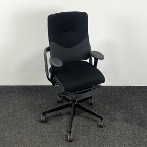 Grahl Xenium Bureaustoel - Zwart / Grijze Bekleding