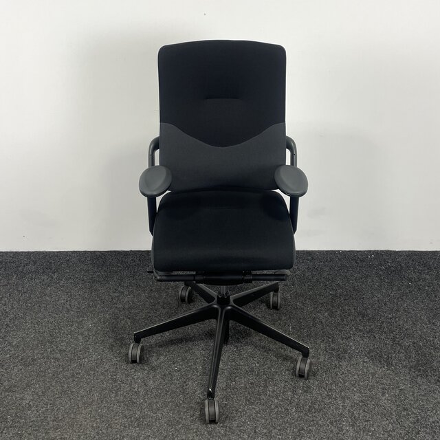 Grahl Xenium Bureaustoel - Zwart / Grijze Bekleding