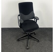 Bureaustoel Grahl Xenium - Zwart / Grijze Bekleding