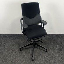 Bureaustoel Grahl Xenium - Zwart / Grijze Bekleding