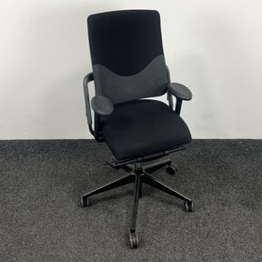 Bureaustoel Grahl Xenium - Zwart / Grijze Bekleding