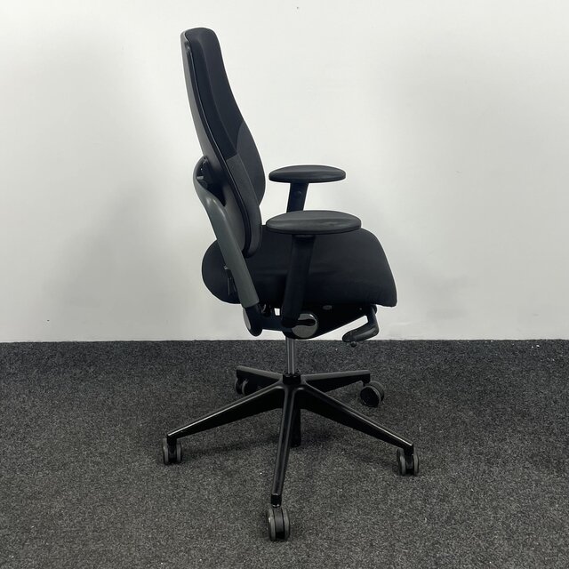 Bureaustoel Grahl Xenium - Zwart / Grijze Bekleding