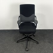 Bureaustoel Grahl Xenium - Zwart / Grijze Bekleding