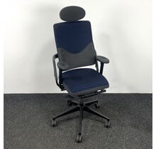 Bureaustoel Grahl Xenium - Blauw / Grijs