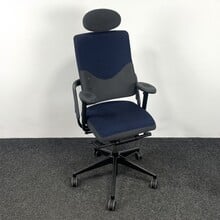 Bureaustoel Grahl Xenium - Blauw / Grijs