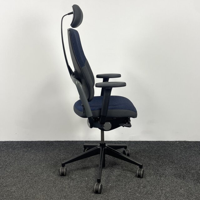 Bureaustoel Grahl Xenium - Blauw / Grijs