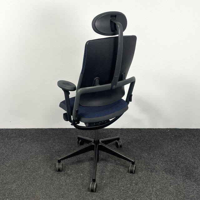 Bureaustoel Grahl Xenium - Blauw / Grijs