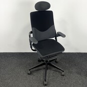 Bureaustoel Grahl Xenium - Zwart / Grijs - Met Hoofdsteun