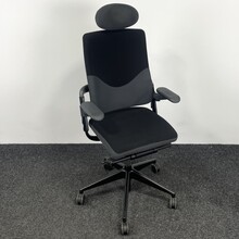 Bureaustoel Grahl Xenium - Zwart / Grijs - Met Hoofdsteun