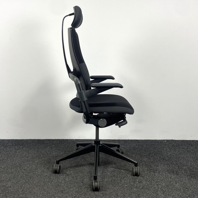 Bureaustoel Grahl Xenium - Zwart / Grijs - Met Hoofdsteun