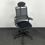 Zwarte Bureaustoel Grahl Xenium - Mesh Rugleuning