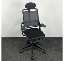 Zwarte Bureaustoel Grahl Xenium - Mesh Rugleuning